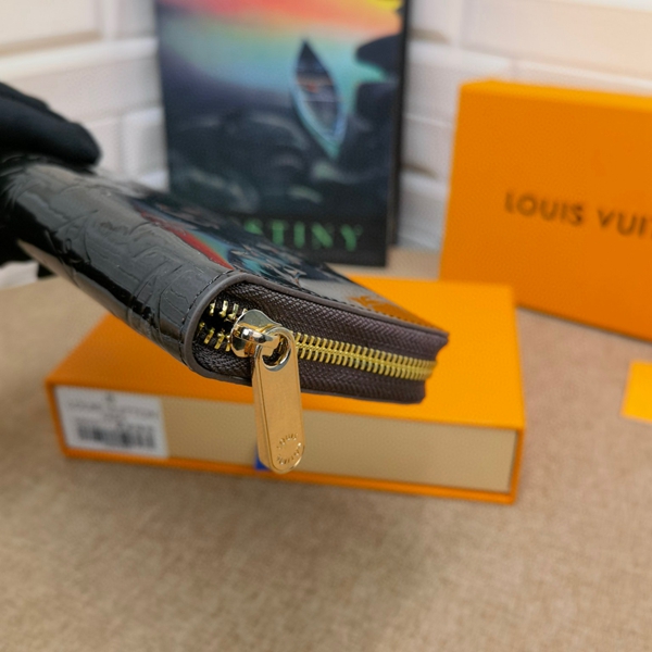 LVコピーウォレット細部ディテール